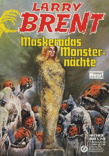 Larry Brent 183 (Z0-1), Zauberkreis-Verlag