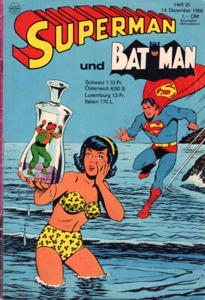 Superman 1968/ 25 (Z1-2), Ehapa