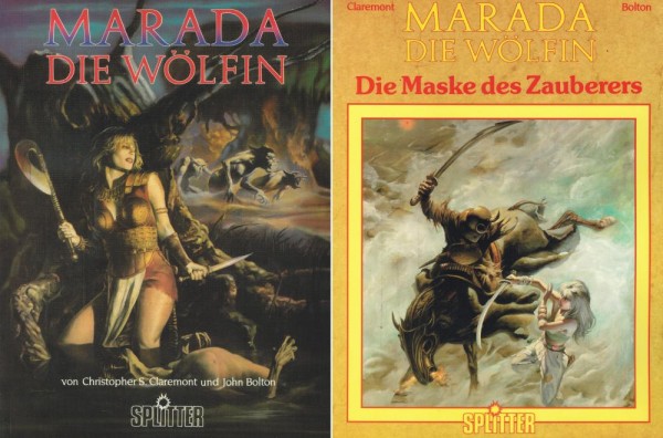 Marada die Wölfin 1-2 (Z0, 1. Auflage), Splitter