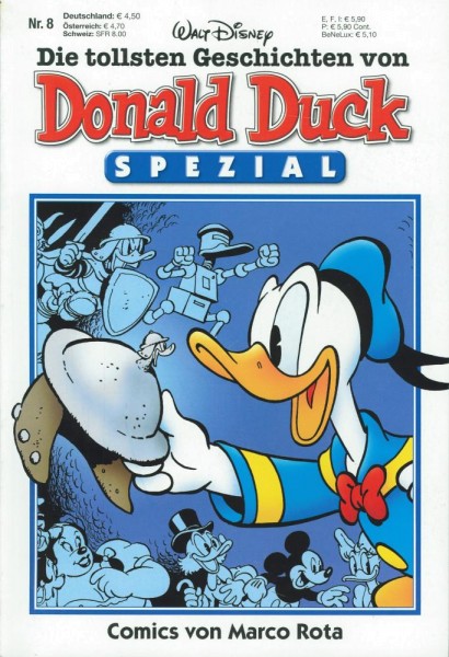 Die tollsten Geschichten von Donald Duck Spezial 8 (Z1), Ehapa