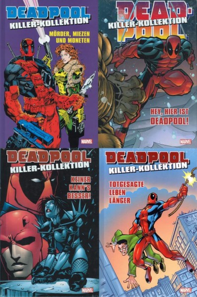 Deadpool Killer-Kollektion 1-4 (lim. Expl.) (Z0, OVP), Panini