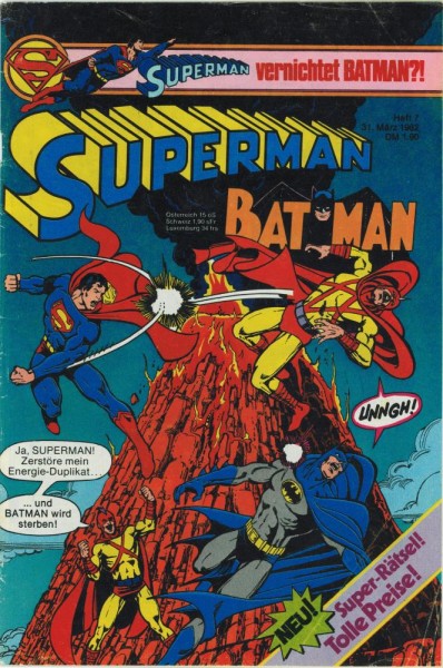 Superman 1982/ 7 (Z1-), Ehapa