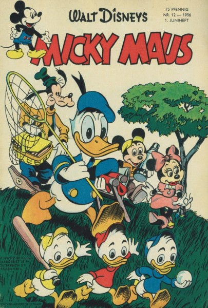 Micky Maus 1956/ 12 (Z1), Ehapa