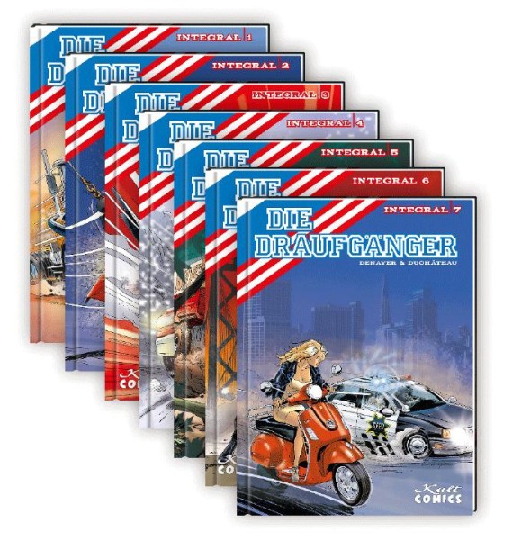 Die Draufgänger Sparpaket Komplettset 1-7, Kult