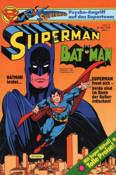 Superman 1983/ 11 (Z1), Ehapa