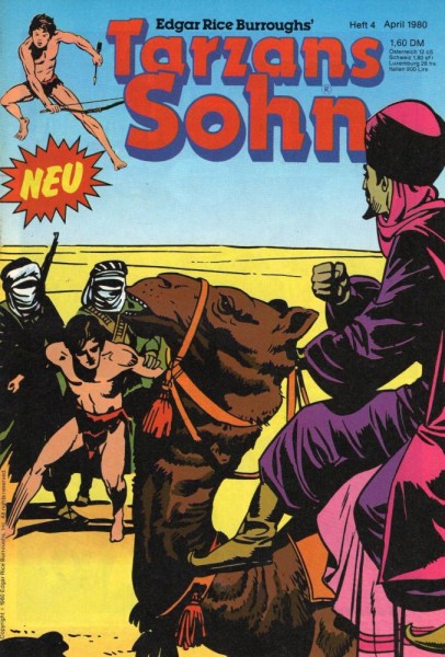 Tarzans Sohn 1980/ 4 (Z0), Ehapa