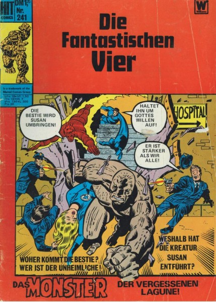 Hit Comics 248 - Die Fantastischen Vier (Z1-2, SZ), bsv