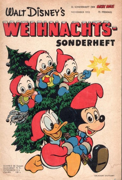 Micky Maus Sonderheft 32 (Z2, gel.), Ehapa