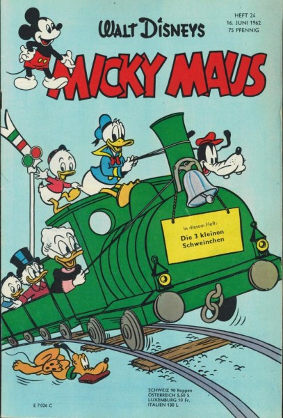 Micky Maus 1962/ 24 (Z1-2), Ehapa