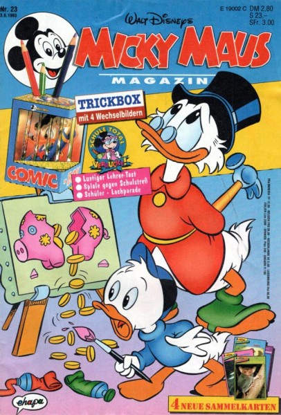 Micky Maus 1993/ 23 (Z1), Ehapa