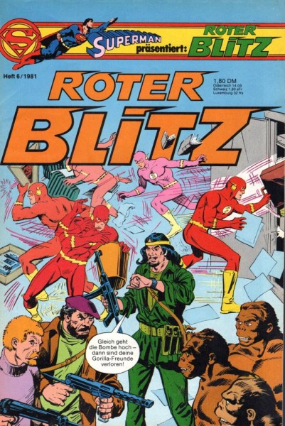 Roter Blitz 1981/ 6 (Z1), Ehapa