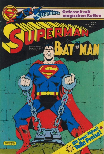Superman 1983/ 5 (Z1-), Ehapa