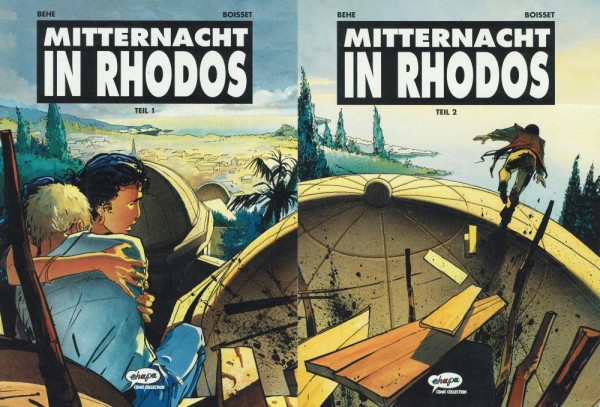 Mitternacht in Rhodos 1-2 (Z1, 1. Auflage), Ehapa