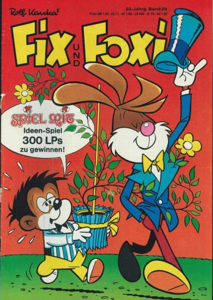 Fix und Foxi 23. Jg. 29 (Z1-2), Pabel