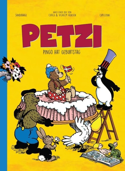 Petzi - Pingo hat Geburtstag, Panini