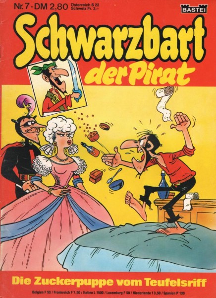 Schwarzbart der Pirat 7 (Z1-), Bastei