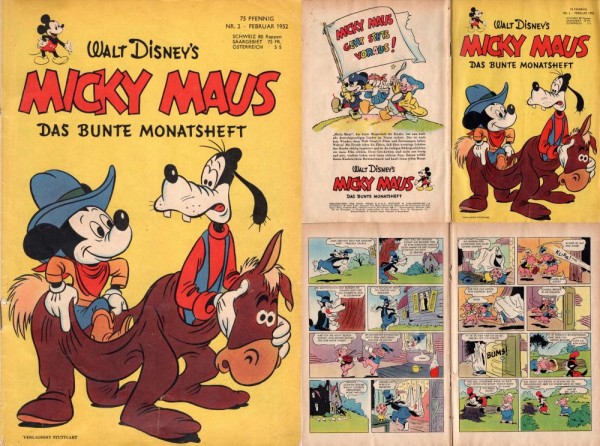 Micky Maus 1952/ 2 (Z1-2/2), Ehapa