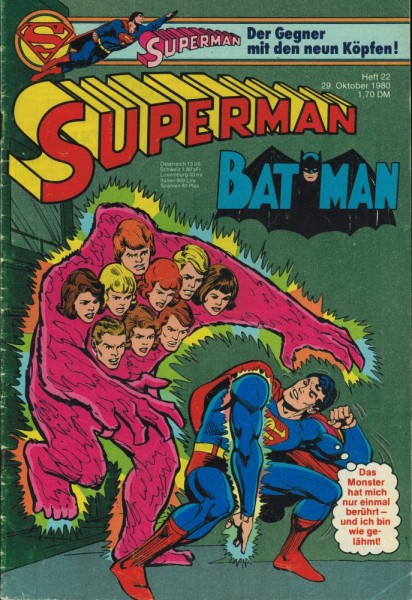 Superman 1980/ 22 (Z2), Ehapa