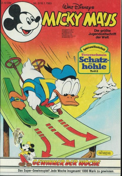 Micky Maus 1983/ 3 (Z1-), Ehapa