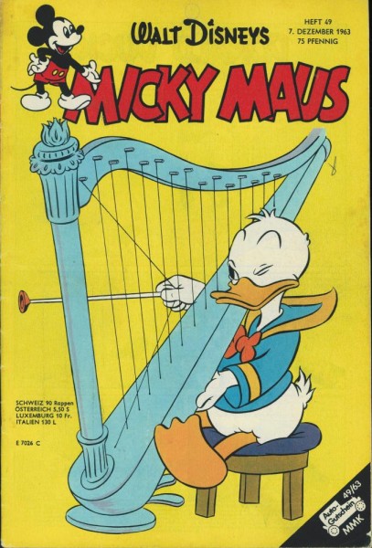 Micky Maus 1963/ 49 (Z1-2, Sm), Ehapa