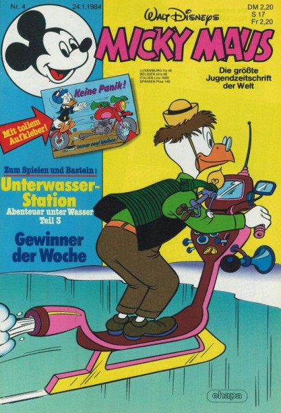 Micky Maus 1984/ 4 (Z0-1), Ehapa