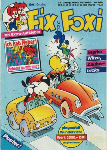 Fix und Foxi 33. Jg. 48 (Z1-2), Pabel