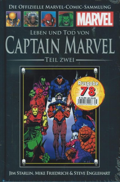 Hachette Marvel 78 - Captain Marvel, Panini