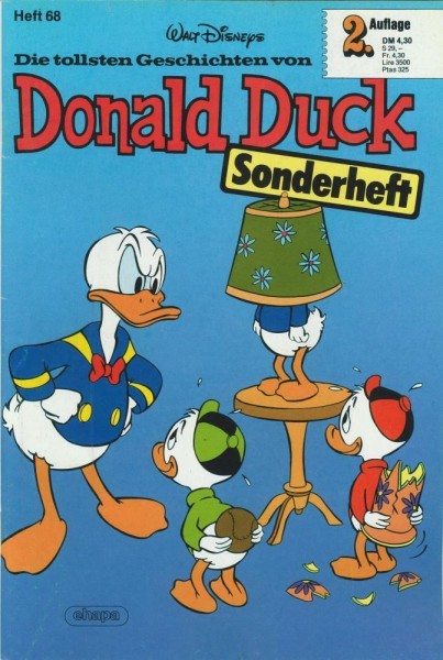 Die tollsten Geschichten von Donald Duck Sonderheft 68 (Z1, 2. Auflage), Ehapa