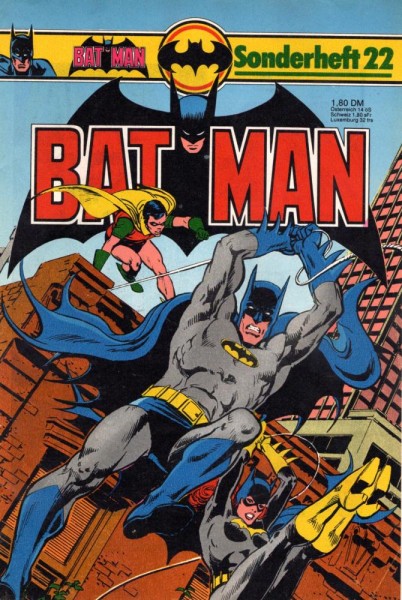 Batman Sonderheft 22 (Z1-, Sm), Ehapa