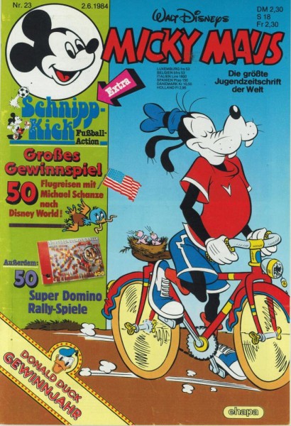 Micky Maus 1984/ 23 (Z1), Ehapa