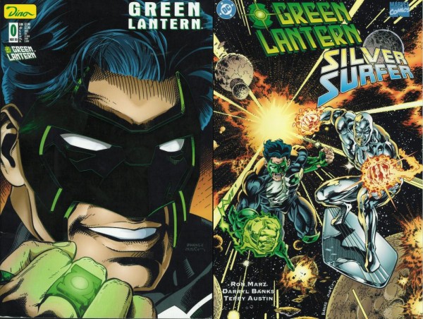 Green Lantern 0-3 + Green Lantern/Silver Surfer (Z0), Dino