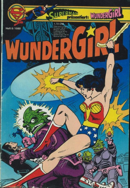 Wundergirl 1980/ 8 (Z1-2), Ehapa