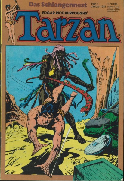 Tarzan, Der Neue 1981/ 1 (Z1), Ehapa
