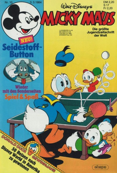 Micky Maus 1984/ 10 (Z0-1/1), Ehapa