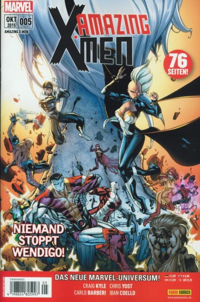 Amazing X-Men 5, Panini
