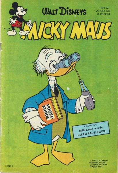 Micky Maus 1963/ 26 (Z1-2/2, Sm), Ehapa