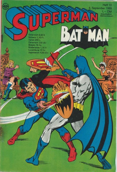 Superman 1969/ 18 (Z3), Ehapa
