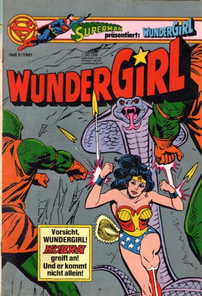 Wundergirl 1981/ 5 (Z1-2), Ehapa