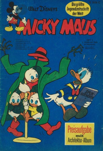 Micky Maus 1968/ 5 (Z2), Ehapa