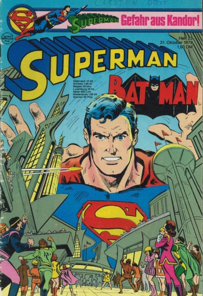 Superman 1979/ 23 (Z2, Sz), Ehapa