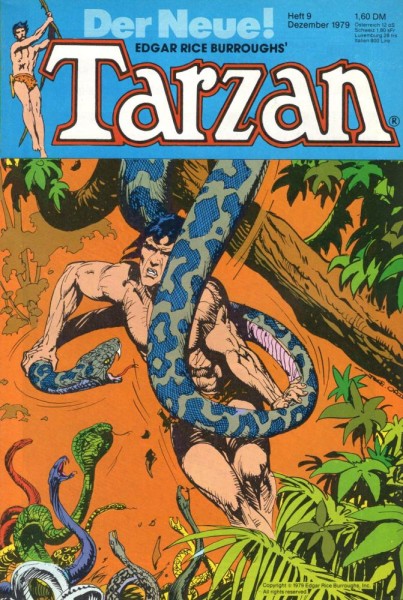 Tarzan, Der Neue 1979/ 9 (Z0), Ehapa