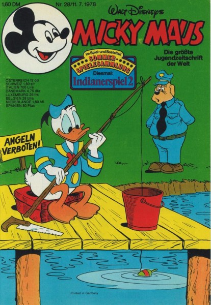 Micky Maus 1978/ 28 (Z0-1/1), Ehapa