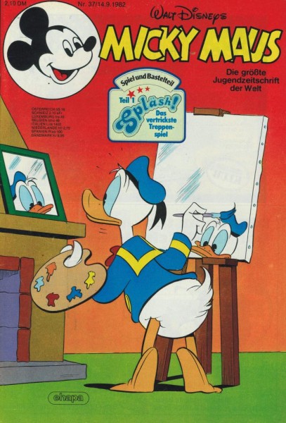 Micky Maus 1982/ 37 (Z1), Ehapa