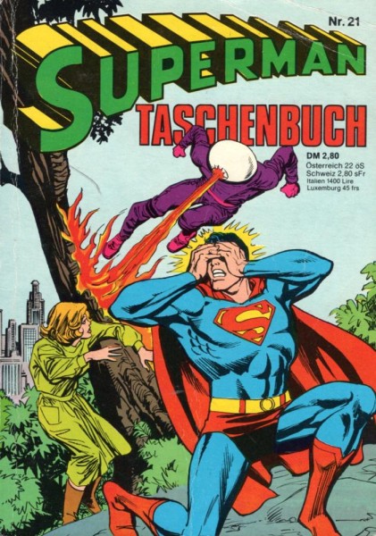 Superman Taschenbuch 21 (Z1-2/2), Ehapa