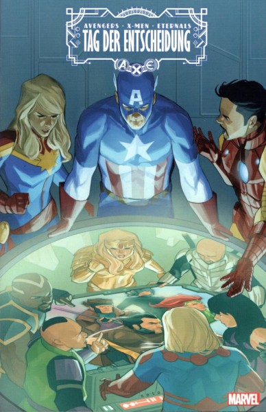 A.X.E. - Tag der Entscheidung (Variant Cover A) 1, Panini