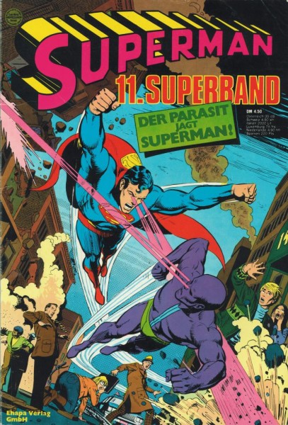 Superman Superband 11 (Z1-2, 1. Auflage), Ehapa