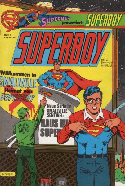Superboy 1983/ 8 (Z0), Ehapa