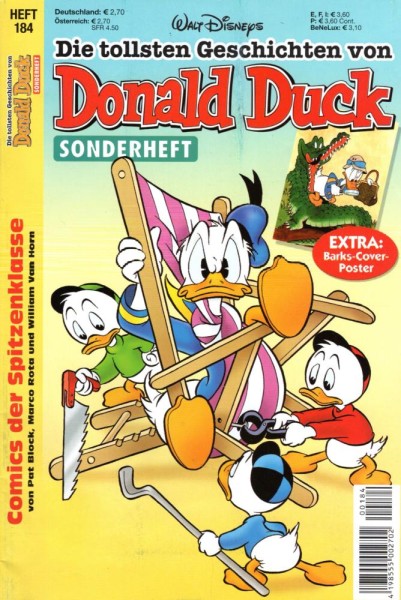 Die tollsten Geschichten von Donald Duck Sonderheft 184 (Z0-1), Ehapa