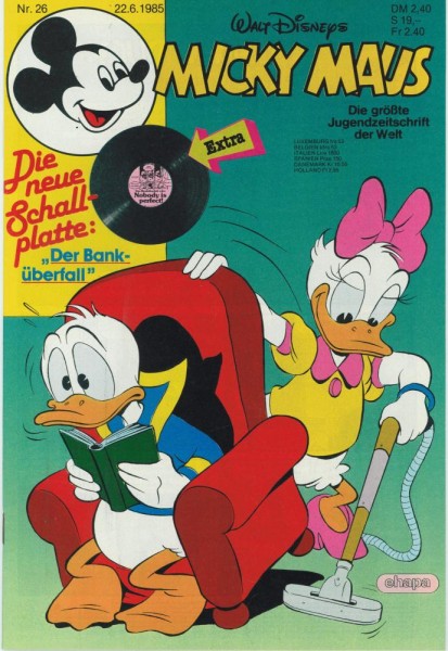 Micky Maus 1985/ 26 (Z0-1), Ehapa