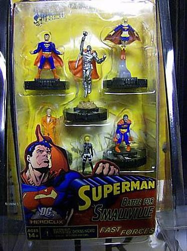 DC Smallville Fast Forces Starter, Hero Clix
